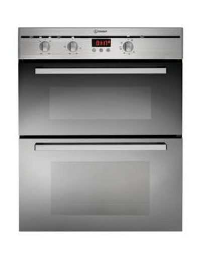 Indesit Fimu23Ixs Built-Under Double Electric Oven - Stainless Steel Indesit Fimu23Ixs Built-Under Double Electric Oven - Stainless Steel